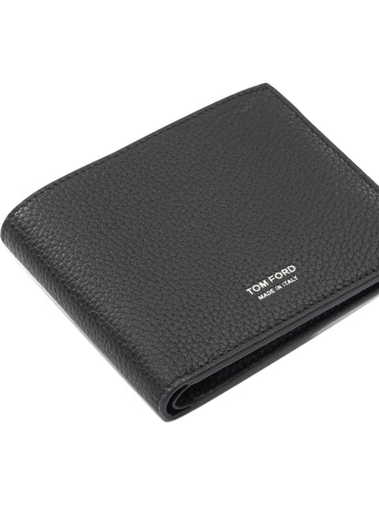 Crocodile-effect bi-fold wallet Wallets & Card holders