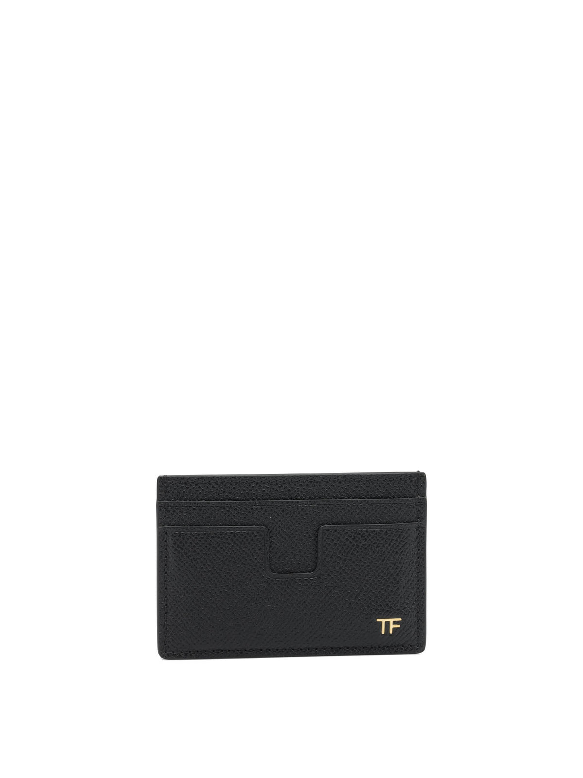 Small grain leather card holder Wallets & Card holders