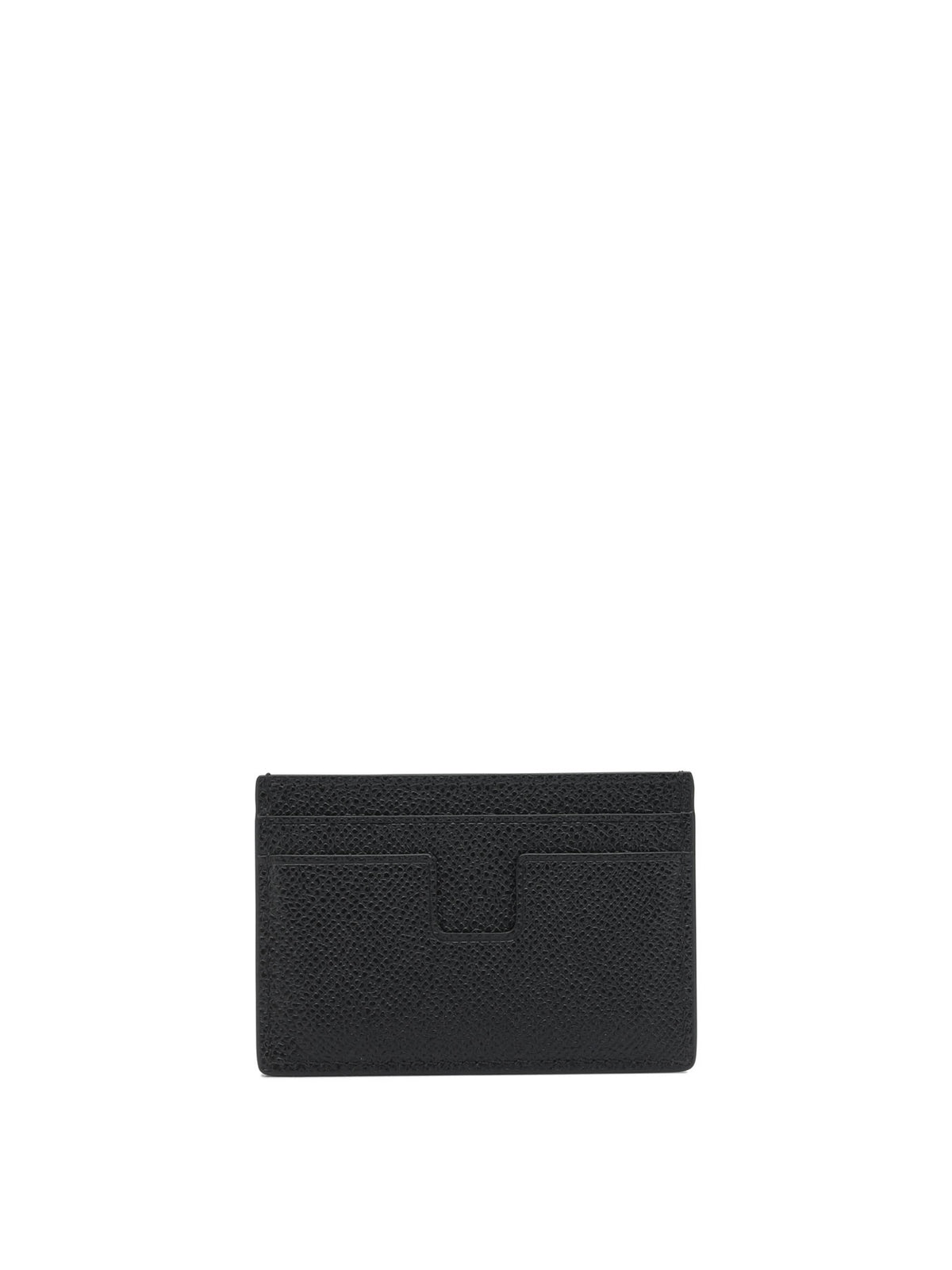 Small grain leather card holder Wallets & Card holders