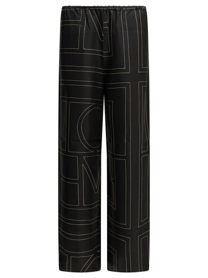 "Monogram" Casual Pants Trousers