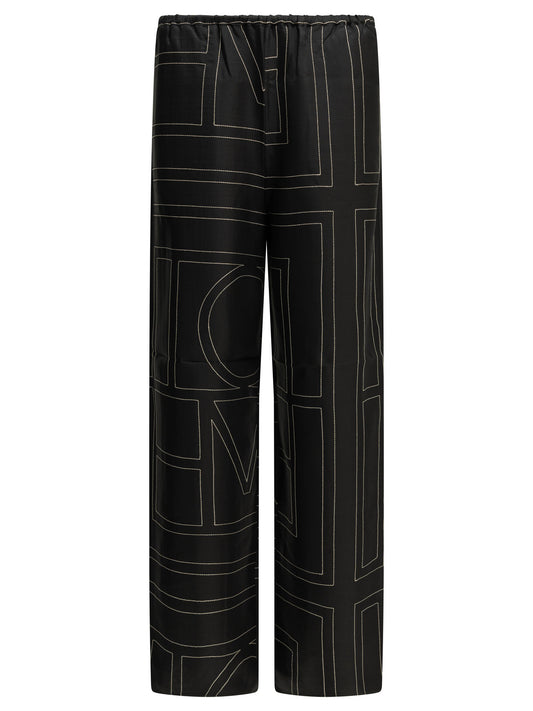 "Monogram" Casual Pants Trousers