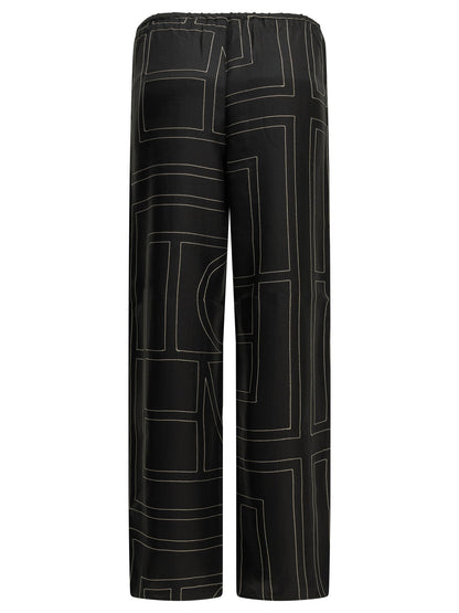 "Monogram" Casual Pants Trousers