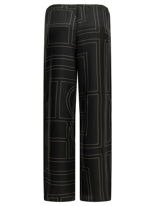 "Monogram" Casual Pants Trousers