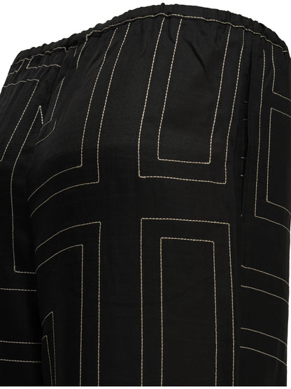 "Monogram" Casual Pants Trousers