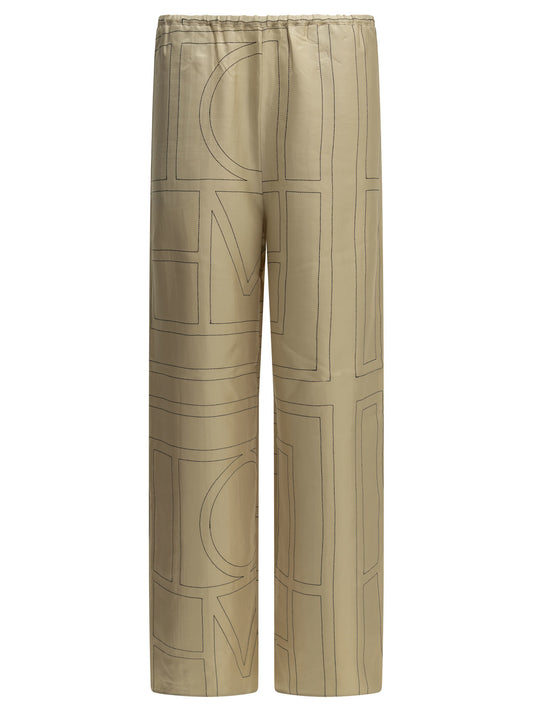 "Monogram" Casual Pants Trousers