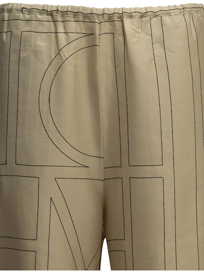 "Monogram" Casual Pants Trousers