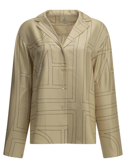 "Monogram" Casual Shirt Shirts