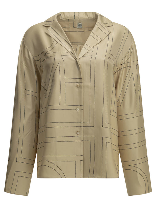 "Monogram" Casual Shirt Shirts
