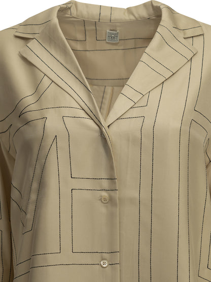 "Monogram" Casual Shirt Shirts