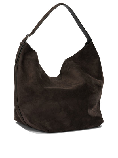 Borsa a spalla media in suede Shoulder bags