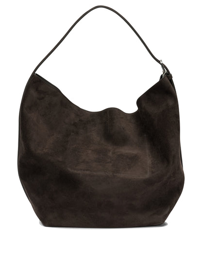 Borsa a spalla media in suede Shoulder bags