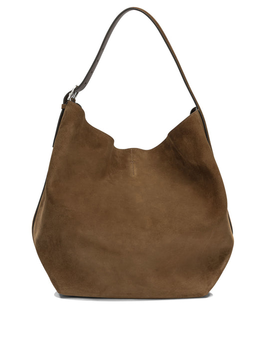 Suede medium shoulder bag Shoulder bags