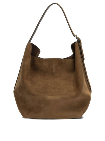 Suede medium shoulder bag Shoulder bags