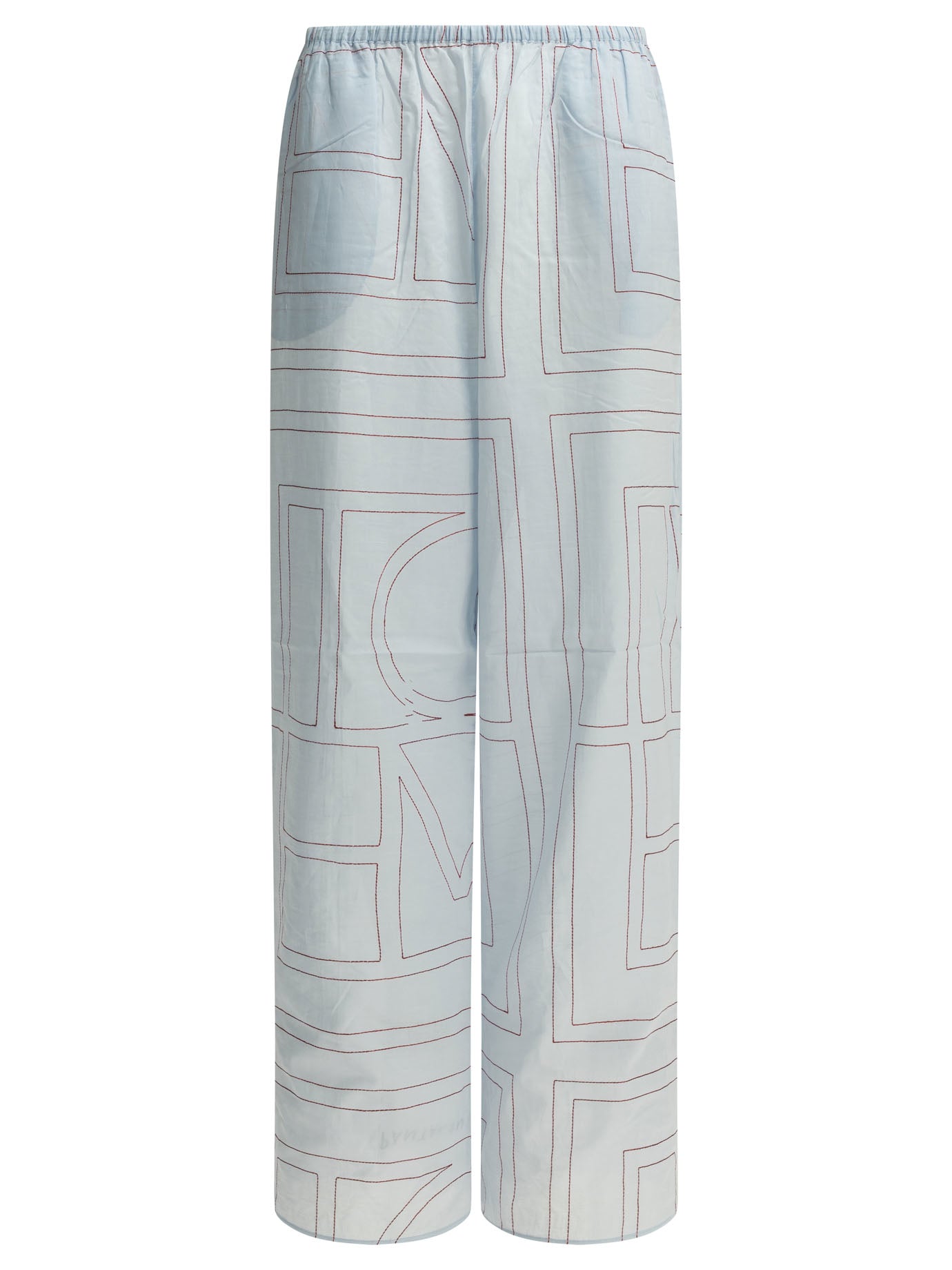 "Monogram" Casual pants Trousers