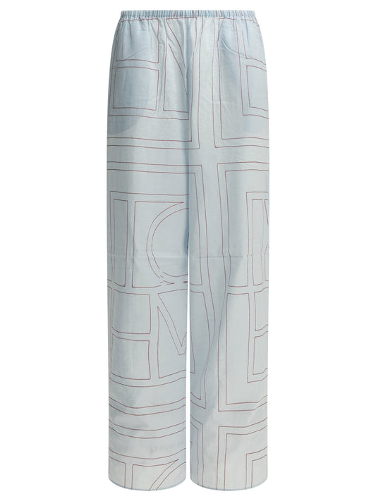 "Monogram" Casual pants Trousers