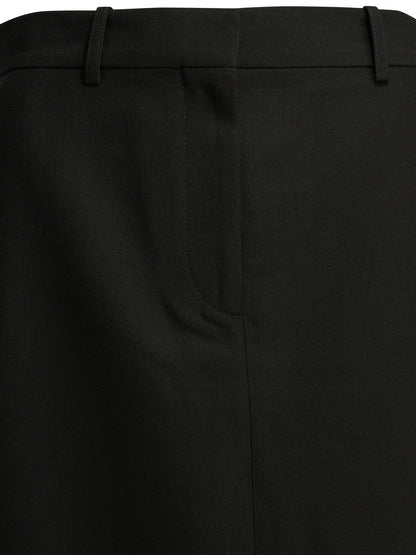 Wool blend long skirt Skirts