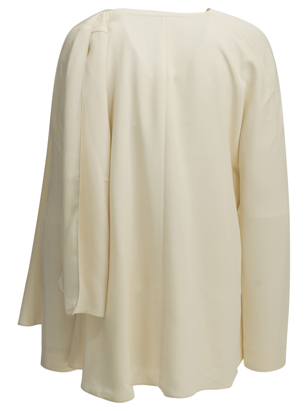 Blouse with a scarf neckline Shirts