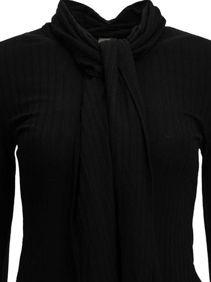 Cardigan with a bow Knitwear