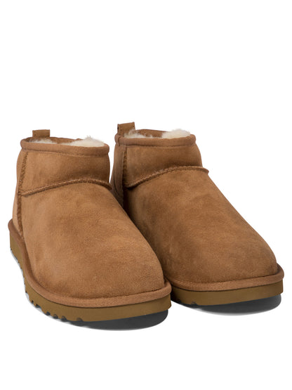 "Classic Ultra Mini" Pull-On Ankle Boots Boots and Ankle Boots