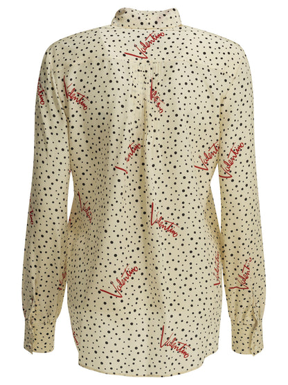 "Plus de Pois" Casual Shirt Shirts