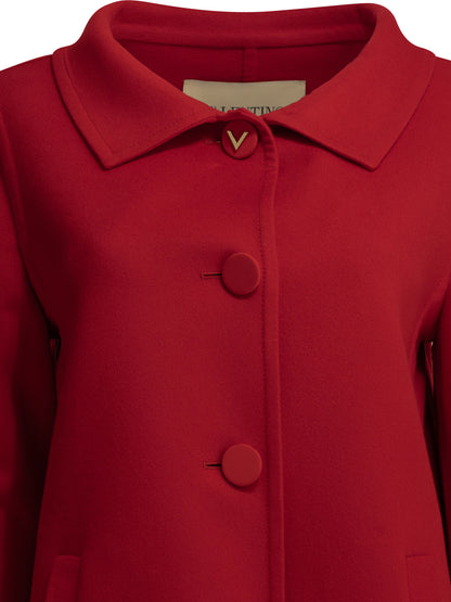 Long wool and cashmere coat Jackets and Coats