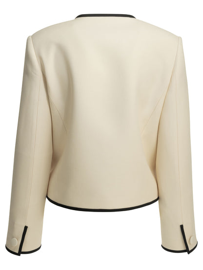 Crepe Couture Blazer Jackets and Coats