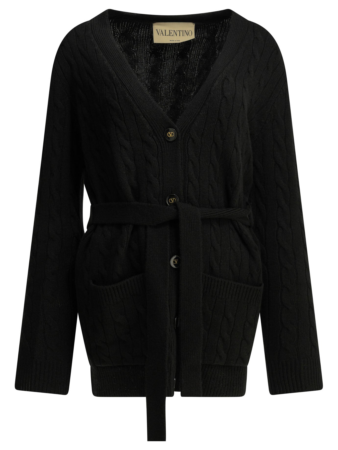 Cashmere cable-knit cardigan Knitwear