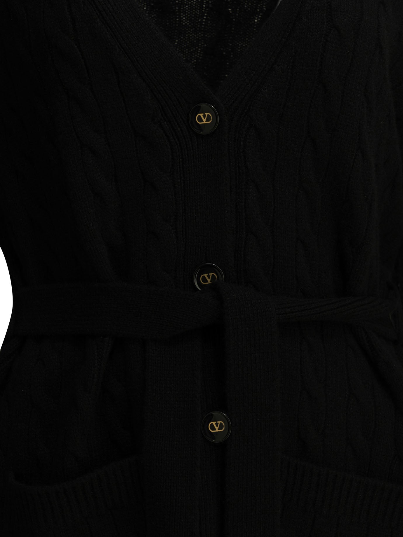 Cashmere cable-knit cardigan Knitwear