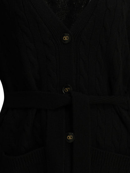Cashmere cable-knit cardigan Knitwear