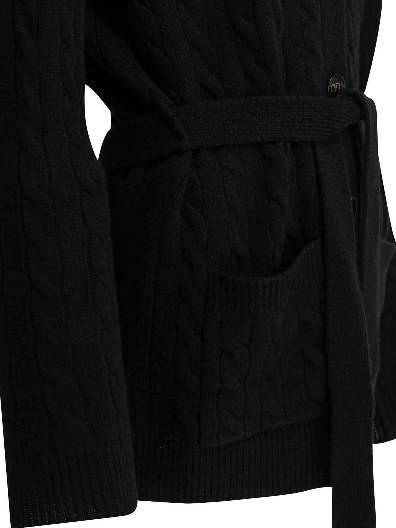 Cashmere cable-knit cardigan Knitwear
