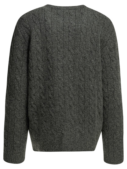 Virgin wool crewneck sweater Knitwear