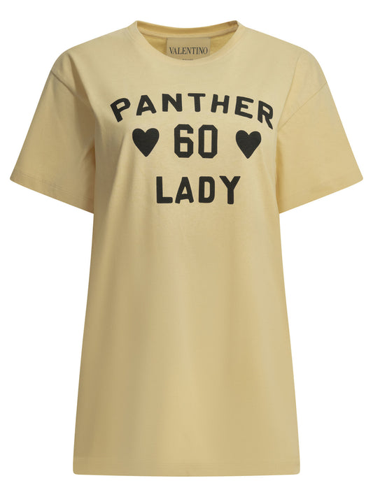 "Panther Lady" Crew-neck T-shirt T-shirts