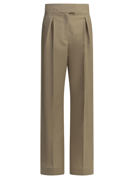 Tailored mohair pants Trousers