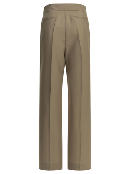 Tailored mohair pants Trousers