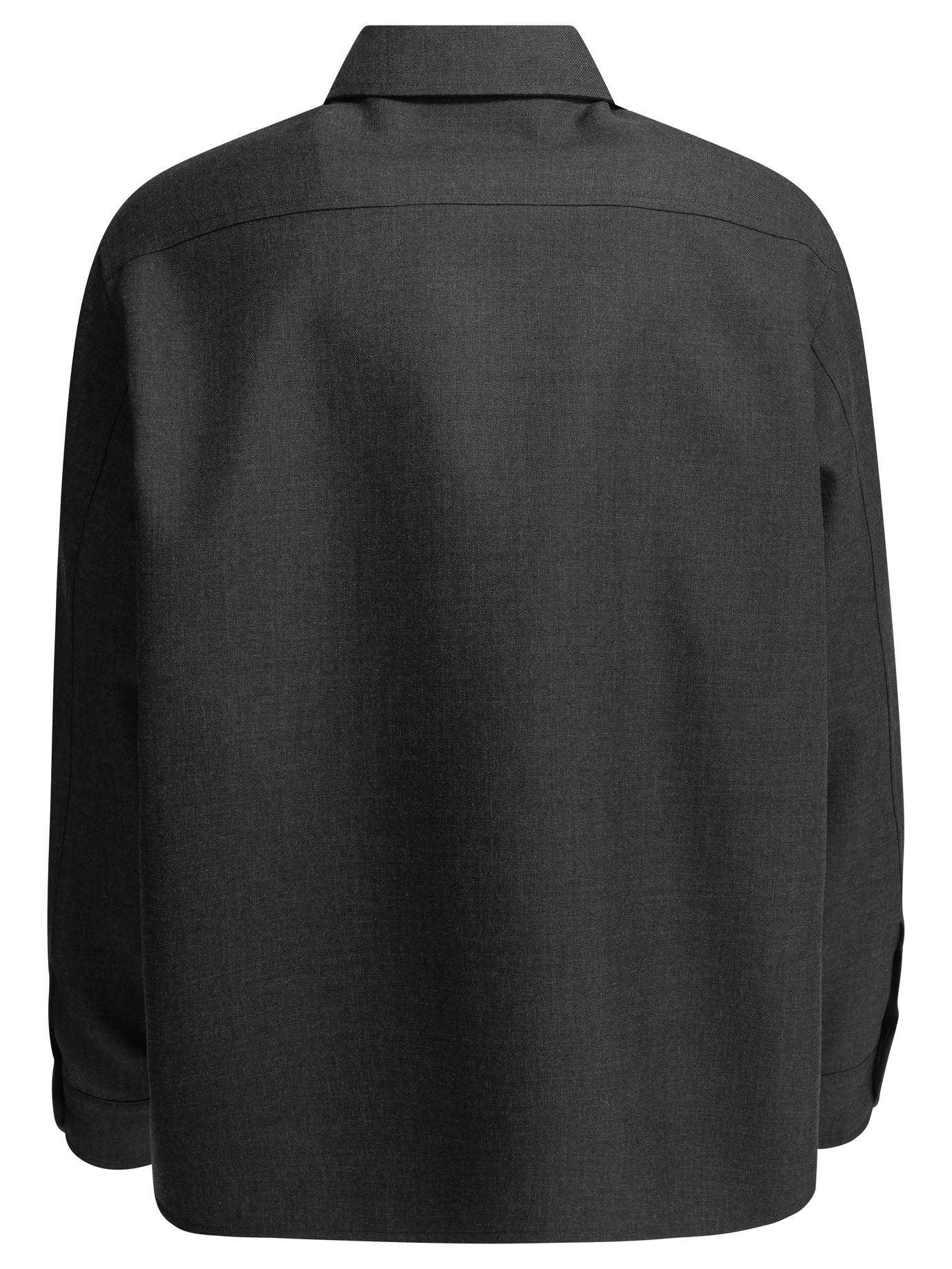 "VLogo" Overshirt Jacket Jackets and Coats