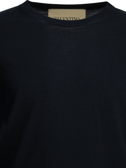 "VLogo Signature" crewneck sweater Knitwear
