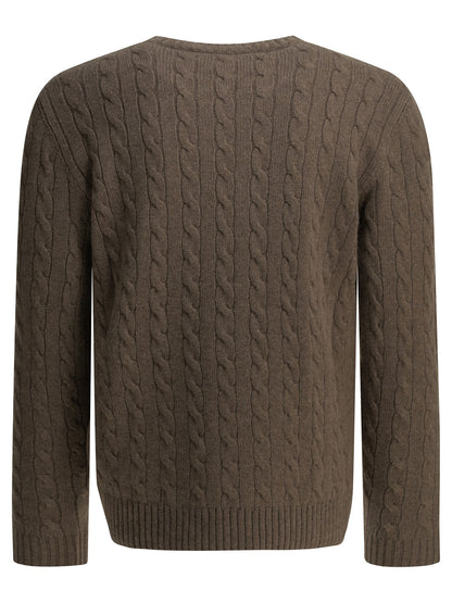 "VLogo" Crew-Neck Sweater Knitwear