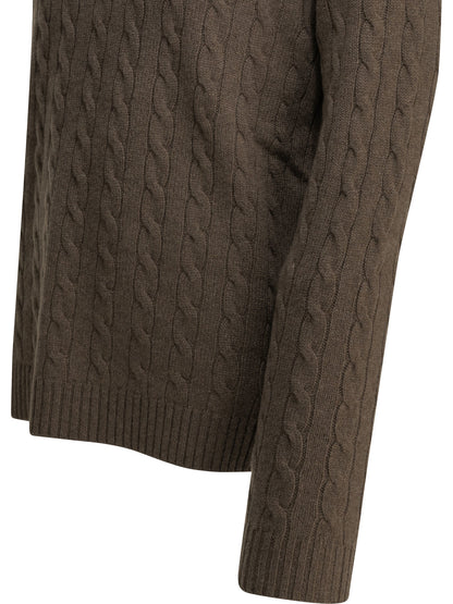 "VLogo" Crew-Neck Sweater Knitwear