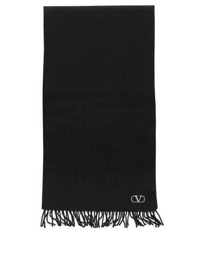 "VLogo" Fringed Scarf Sciarpe & Foulard