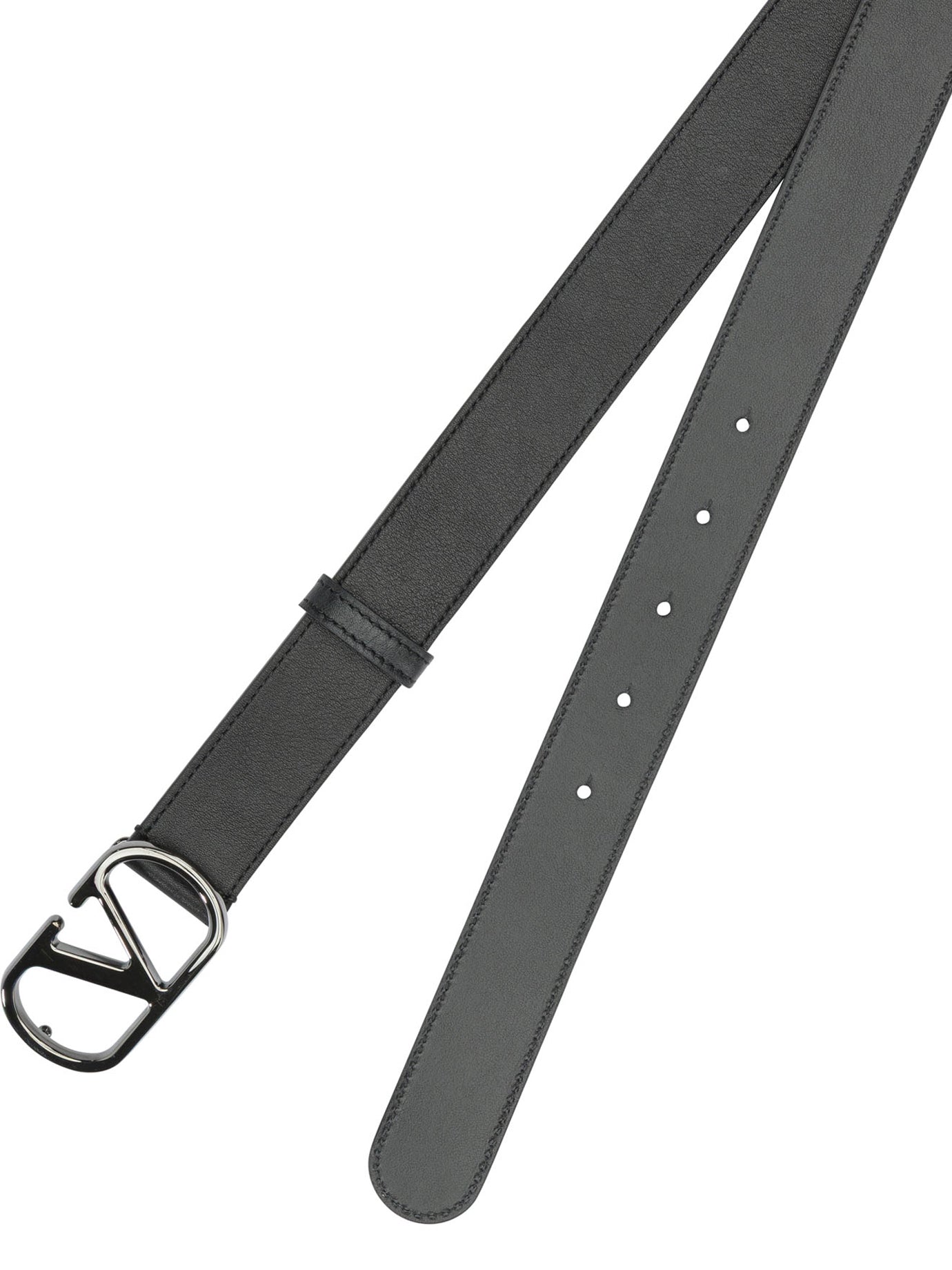 "VLogo Signature" Leather Belt Belts