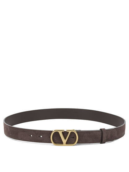 "VLogo Signature" Leather Belt Belts