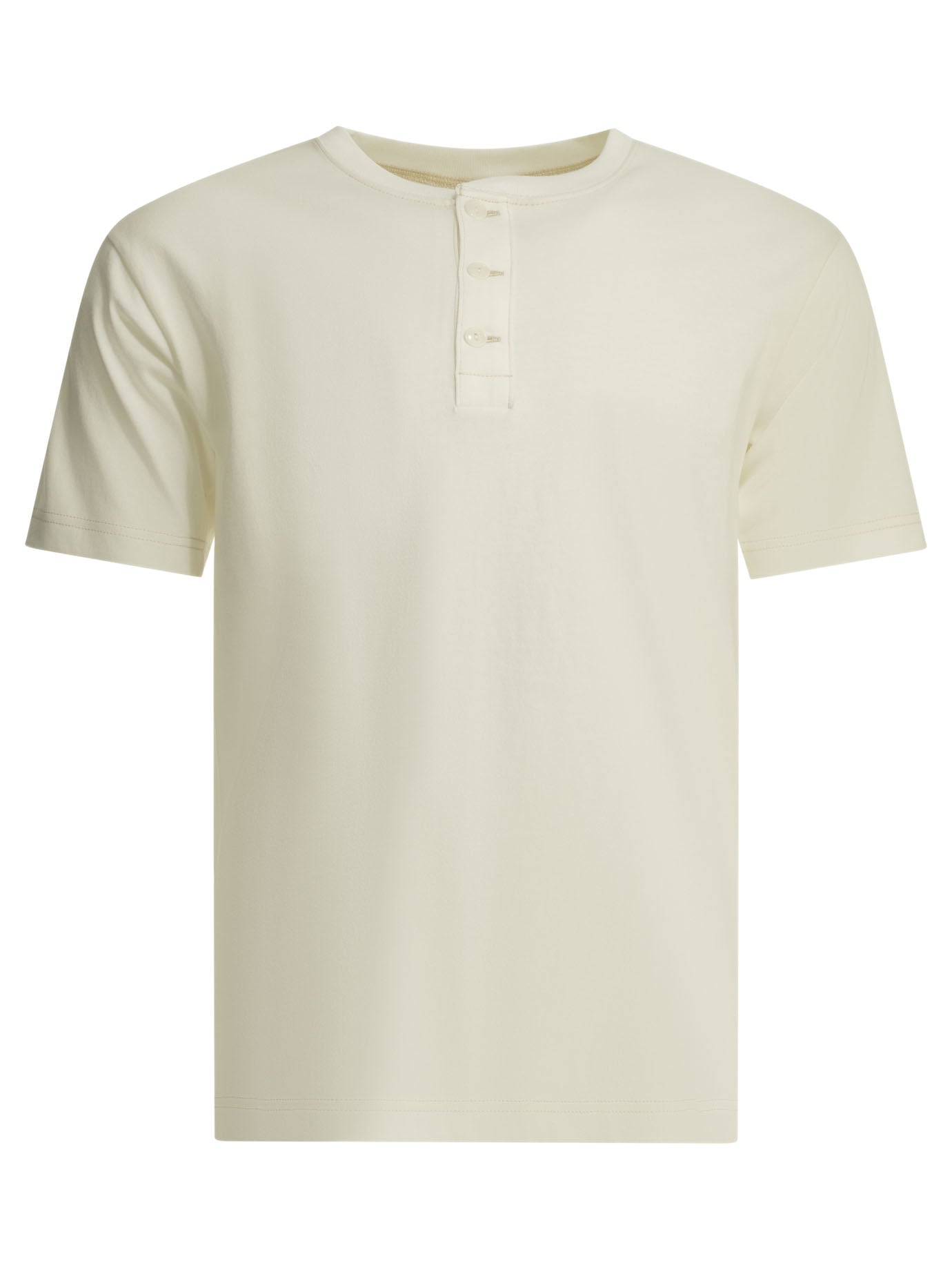 Henley cotton T-shirt T-shirts