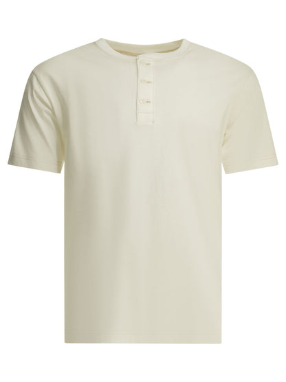 Henley cotton T-shirt T-shirts