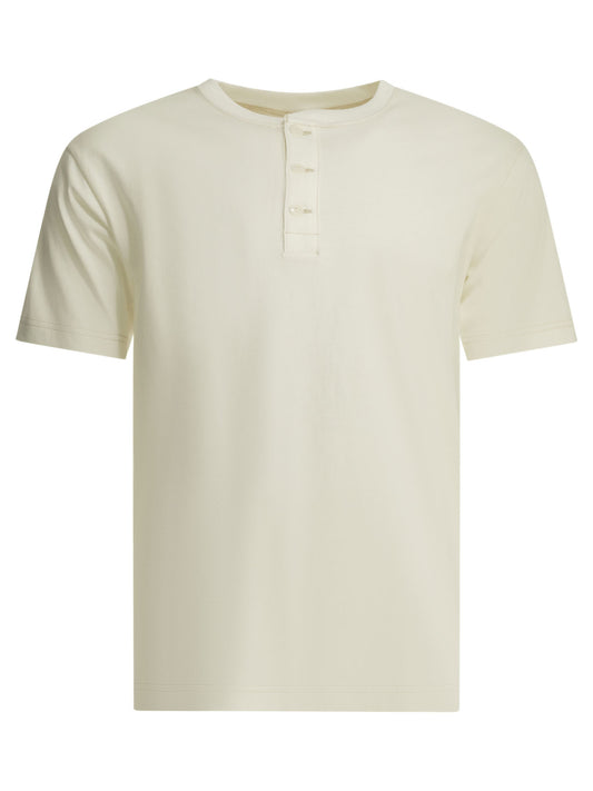 Henley cotton T-shirt T-shirts