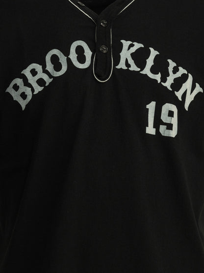 "Brooklyn 19' Baseball" Henley T-shirt T-shirts