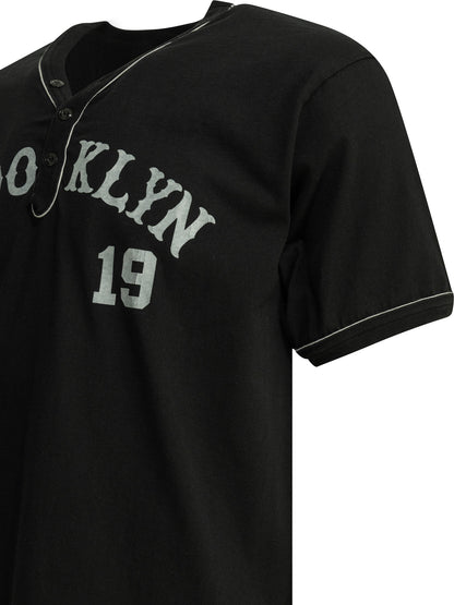 "Brooklyn 19' Baseball" Henley T-shirt T-shirts