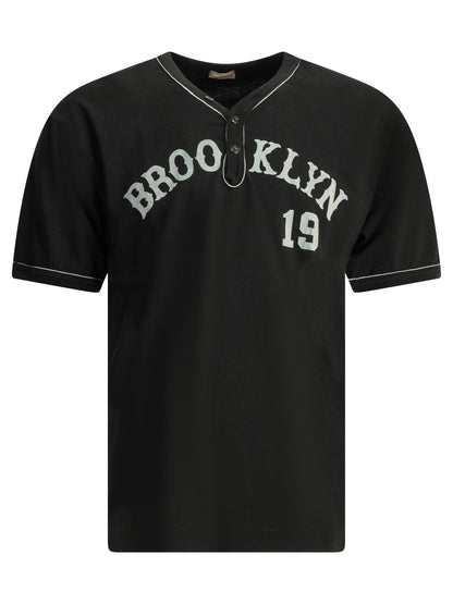 "Brooklyn 19' Baseball" Henley T-shirt T-shirts