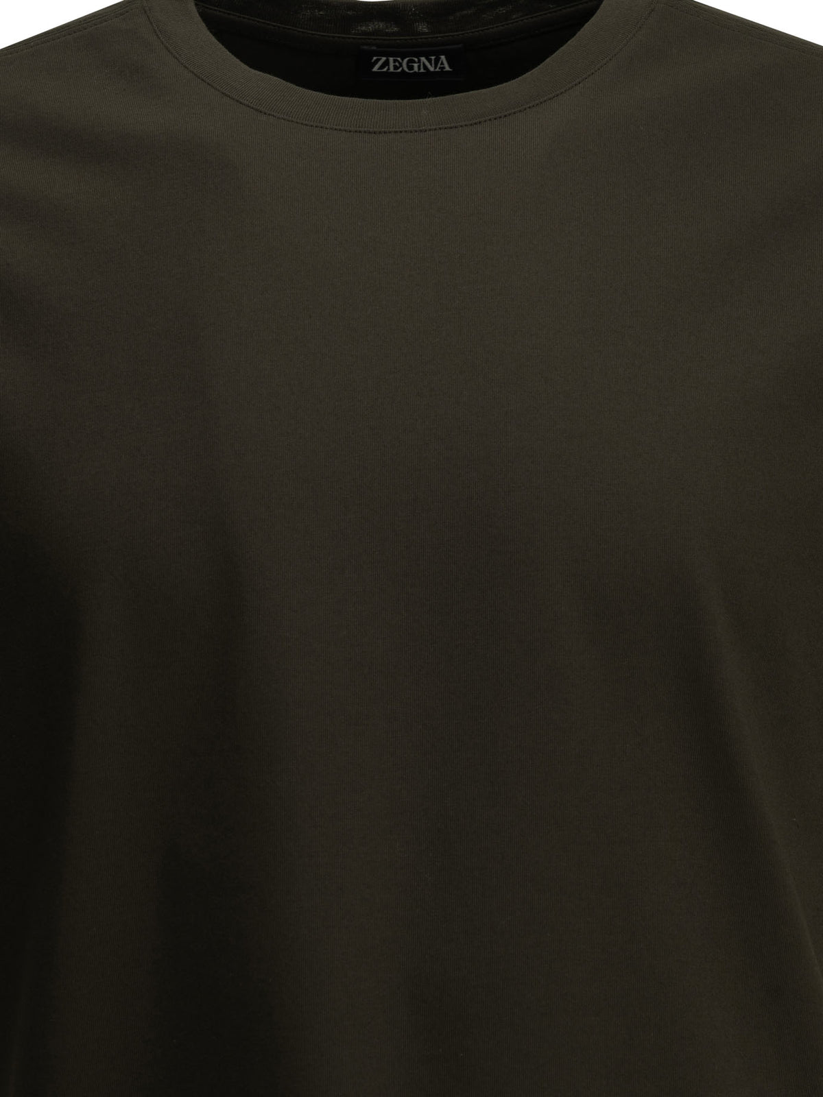 Pure cotton crew-neck T-shirt T-shirts
