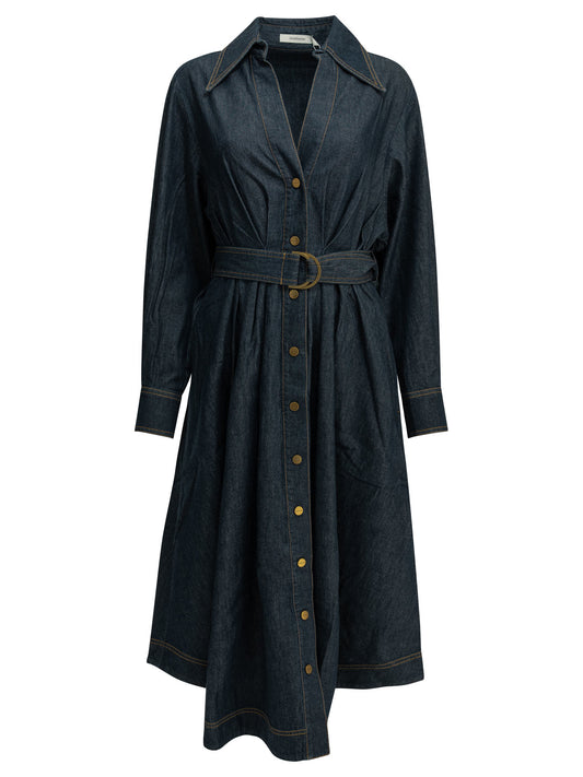 Midi shirtdress Dresses