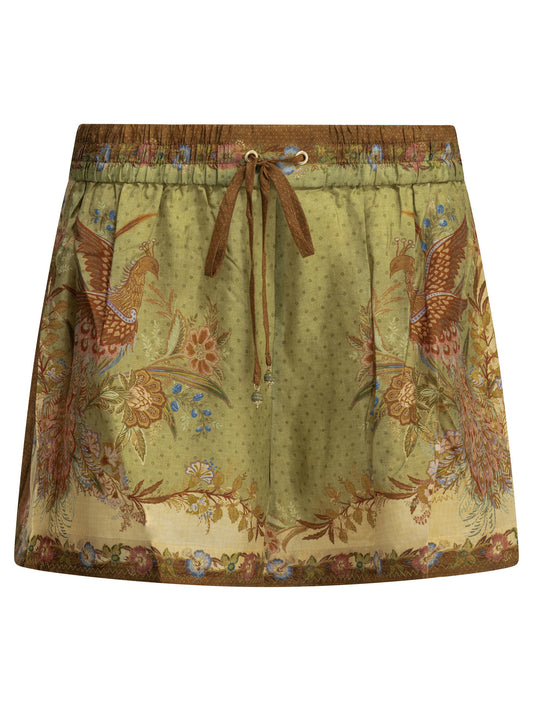 "Indra Relaxed" lace-up shorts Shorts